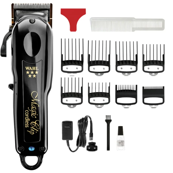 Wahl Professional 5 Star Black Cord/Cordless Magic Clip - Image 7