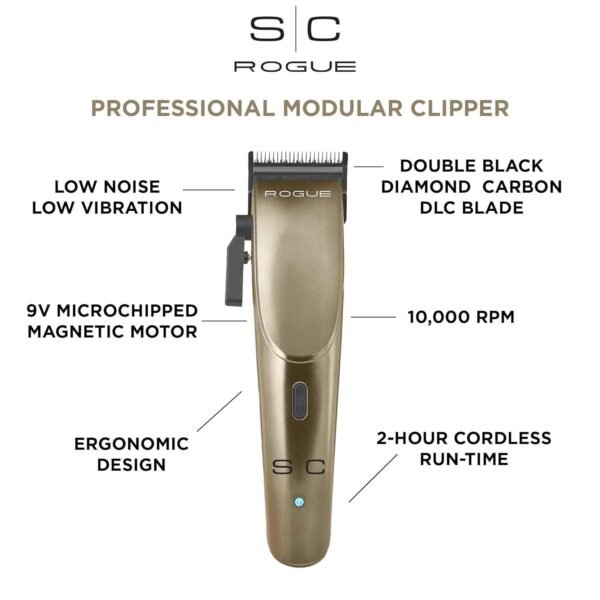 StyleCraft SCRBC Rogue Professional Magnetic Motor Clipper - Image 2