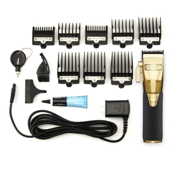 BaBylissPRO Boost+ (Gold - FX870GBP / Black - FX870BP-MB) Professional Cord/Cordless Clippers - Image 5