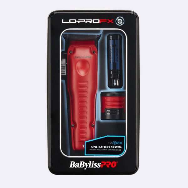 BaBylissPRO® FX829MR FXONE™ Lo-ProFX Limited Edition Matte Red Clipper - Image 4