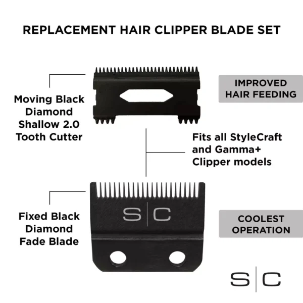 StyleCraft SC608M Instinct-X Professional Hair Clipper with Vector Motor - Image 11