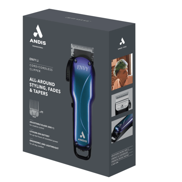 Andis 560968 Limited Edition Galaxy Envy Li Cordless Clipper - Image 7