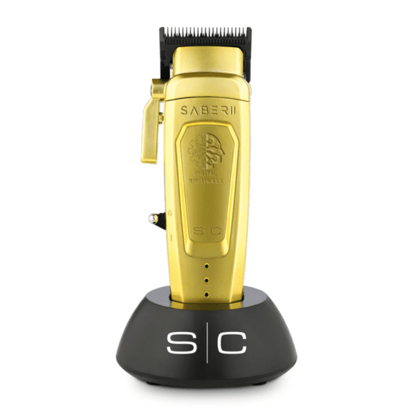 StyleCraft SC617M Saber 2.0 Professional Metal Clipper Digital Brushless Motor - Gold