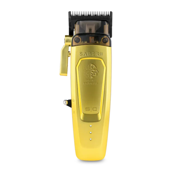 StyleCraft SC617M Saber 2.0 Professional Metal Clipper Digital Brushless Motor - Gold - Image 5