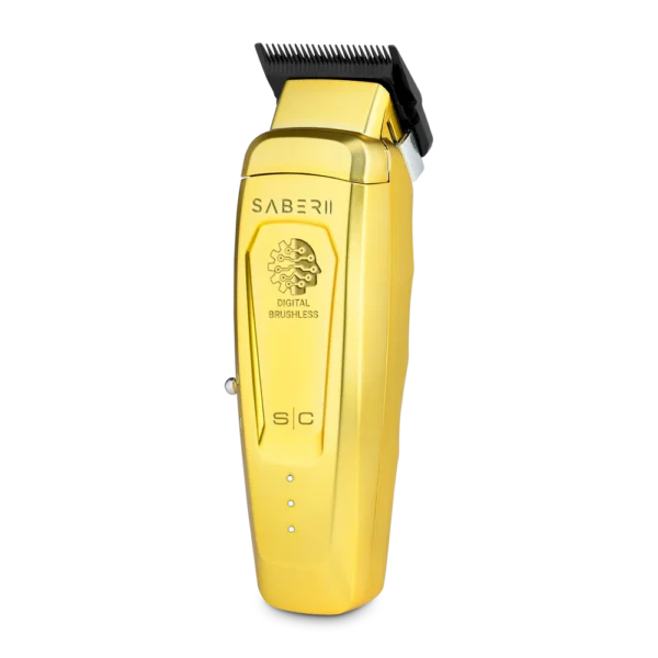 StyleCraft SC617M Saber 2.0 Professional Metal Clipper Digital Brushless Motor - Gold - Image 4