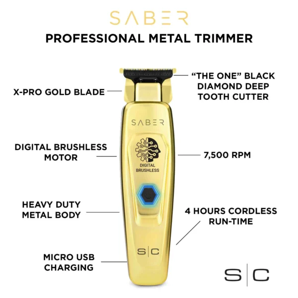 StyleCraft SC405G Saber Trimmer - Image 6