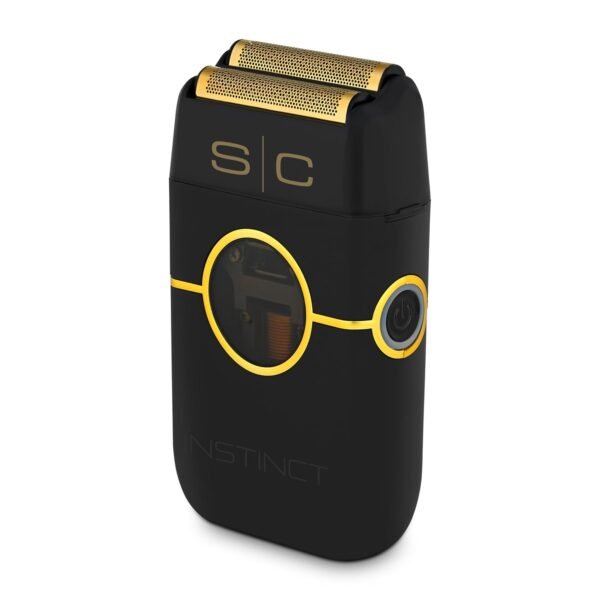 StyleCraft SC807B Instinct Black Metal Edition Double Foil Shaver - IN2 Vector Motor - Image 2