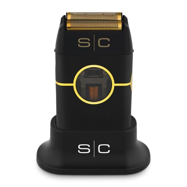 StyleCraft SC807B Instinct Black Metal Edition Double Foil Shaver - IN2 Vector Motor