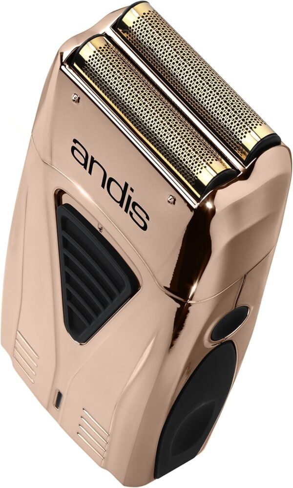 Andis 17220 ProFoil Lithium Titanium Foil Shaver – Copper/Rose Gold - Image 3