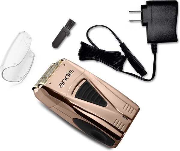 Andis 17220 ProFoil Lithium Titanium Foil Shaver – Copper/Rose Gold - Image 4