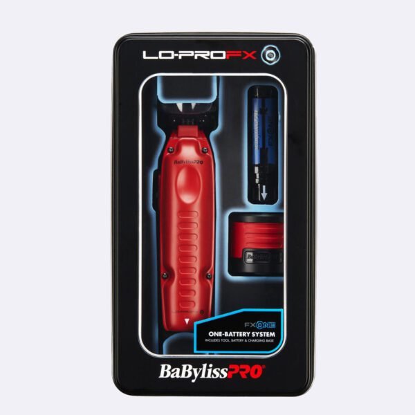 BaBylissPRO® FX729MR FXONE™ Lo-ProFX Limited Edition Matte Red Trimmer - Image 5