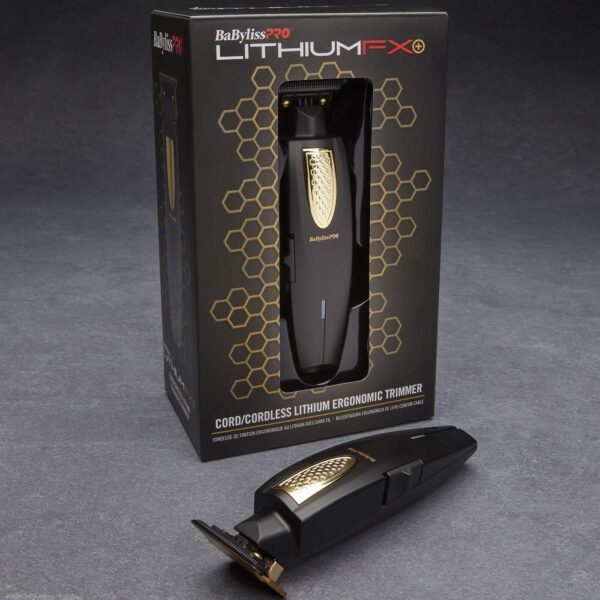 BaBylissPRO® FX773NMB & FX773N LithiumFX+ Matte Black Cord/Cordless Lithium Ergonomic Trimmer - Image 7