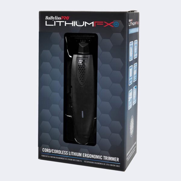 BaBylissPRO® FX773NMB & FX773N LithiumFX+ Matte Black Cord/Cordless Lithium Ergonomic Trimmer - Image 4