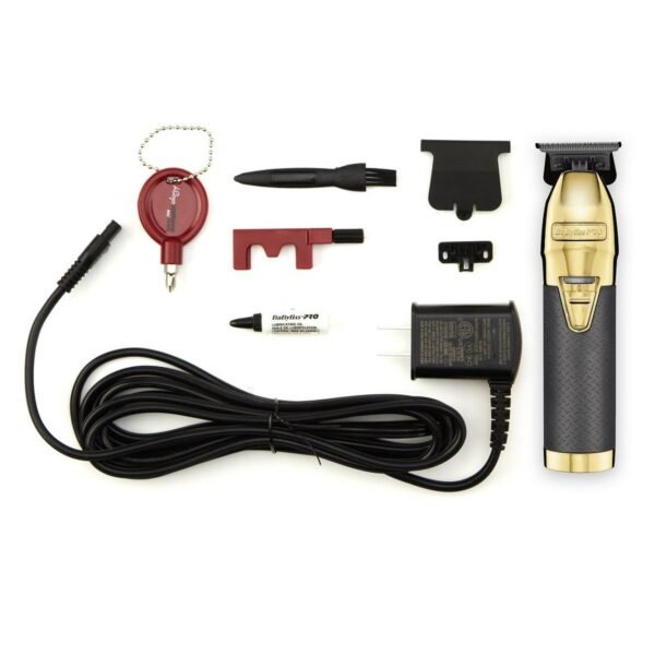 BaBylissPRO® Boost+ Cordless Outlining Trimmer (GoldFX FX787GBP & Matte Black FX787BP-MB) - Image 4