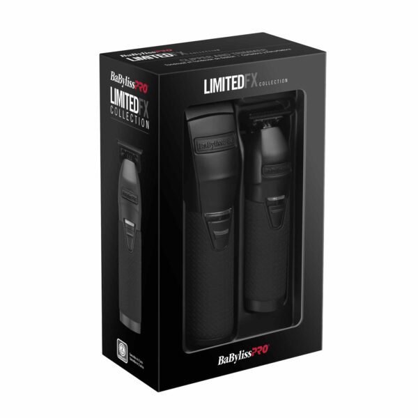 BaBylissPRO FXDUOCTMB LimitedFX Clipper & Trimmer Matte Black Collection - Image 3