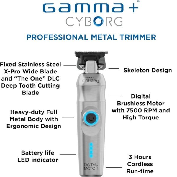 Gamma+ GP401S Cyborg Metal Trimmer - Image 5