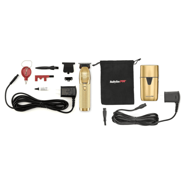 BaBylissPRO FXLFHOLPKG Metal Lithium Trimmer & UVFoil Single Foil Shaver - Image 5
