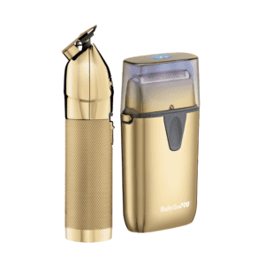 BaBylissPRO FXLFHOLPKG Metal Lithium Trimmer & UVFoil Single Foil Shaver