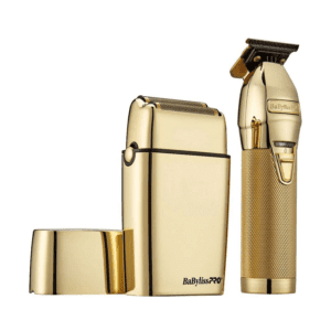 BaBylissPRO FXDUOFS2TG LimitedFX Gold Trimmer & Double-Foil Shaver Gold