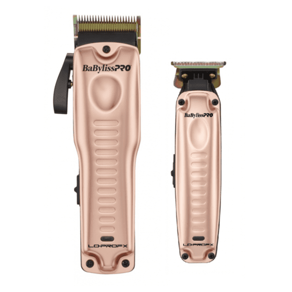 BaBylissPRO FXHOLPKLP-RG Rose Gold Lo-ProFX Clipper & Trimmer Combo