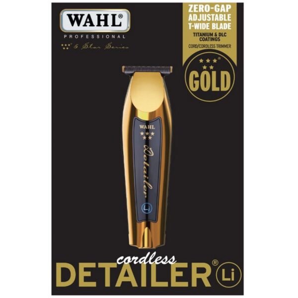 Wahl 5-Star 8171-700 Gold Cordless Detailer Li - Image 4